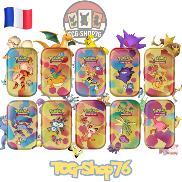 Pokémon Mini-Tin 151 (FR) — SV3.5 — 2 boosters + coin — New & sealed