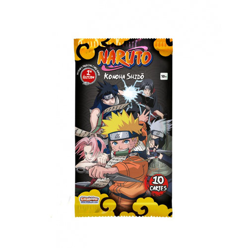 Booster Naruto Mythos TCG 1ère Édition FR – 10 Cartes