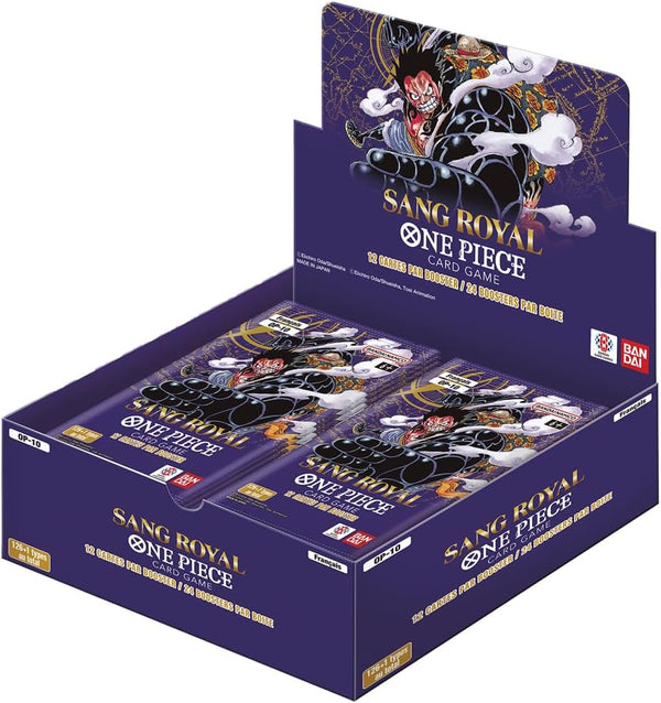 One Piece Card Game OP-10 Sang Royal – Display 24 Boosters (FR)