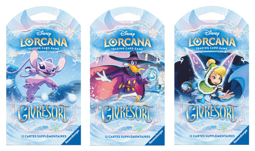 Disney Lorcana JCC : Givresort - Booster sous blister (1x blister cartonné aléatoire) - FR