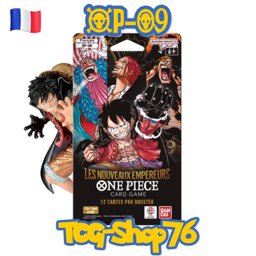 Blister Booster One Piece OP-09 Les Nouveaux Empereurs 🇫🇷 Français