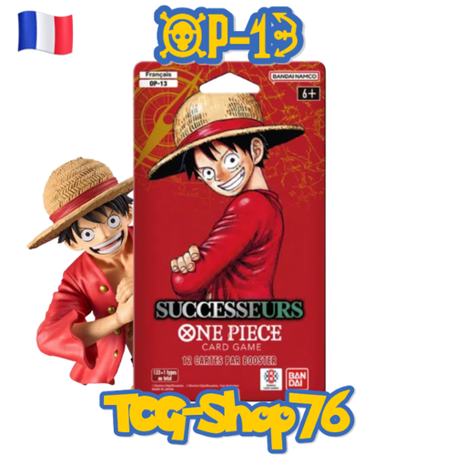 Blister Booster One Piece OP-13 Successeurs 🇫🇷 Français