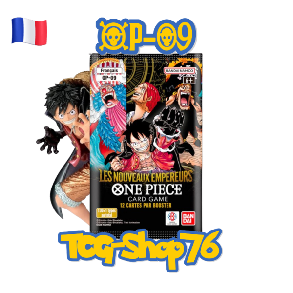 Booster One Piece OP-09 Les Nouveaux Empereurs 🇫🇷 Français