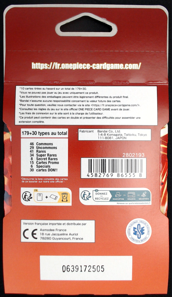 Booster PRB-02 The Best Vol.2 🇫🇷 Français – Premium Booster