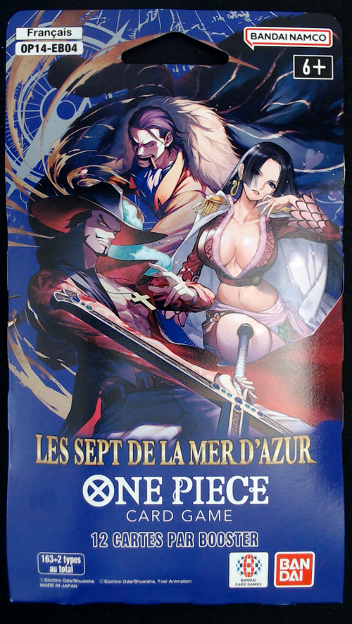 Blister Booster One Piece OP-14 EB-04 Les Sept de la Mer d’Azur 🇫🇷 Français