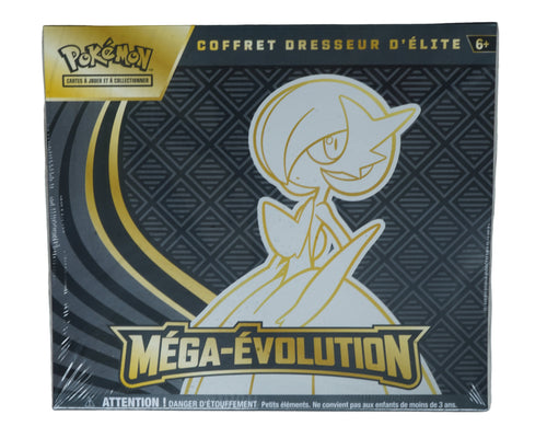 Coffret Dresseur d’Élite Pokémon – Méga-Évolution (FR) — ME1 — 9 boosters + promo + accessoires — Neuf & scellé