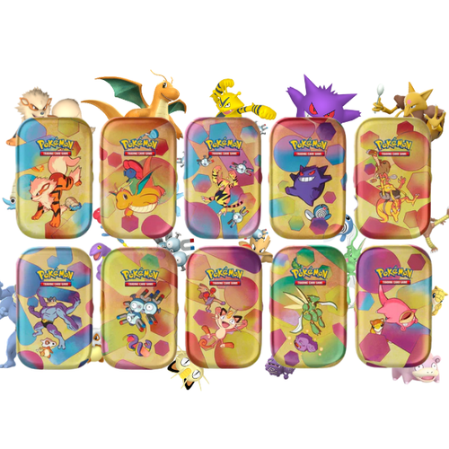 Mini-Tin Pokémon 151 (FR) — SV3.5 — 2 boosters + pièce — Neuf & scellé
