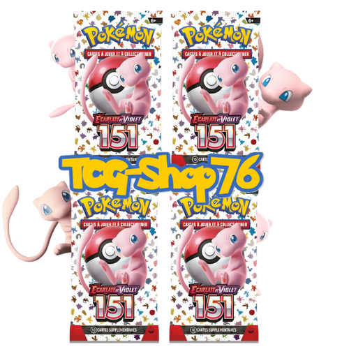 Booster Pokémon 151 (FR) — EV3.5 — 10 cartes — Neuf & scellé