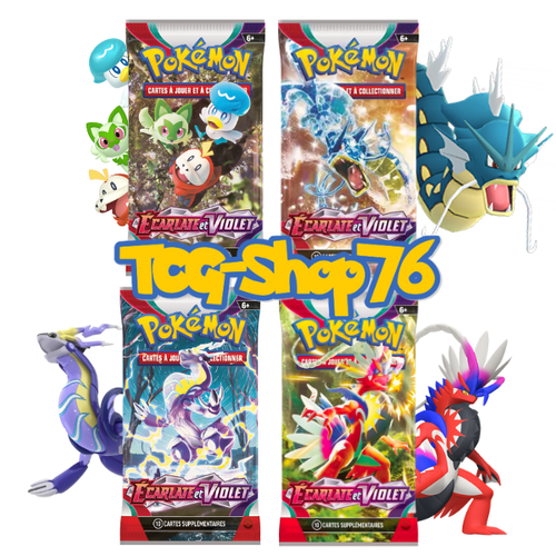 Booster Pokémon Écarlate Et Violet (FR) — EV1 — 10 cartes — Neuf & scellé