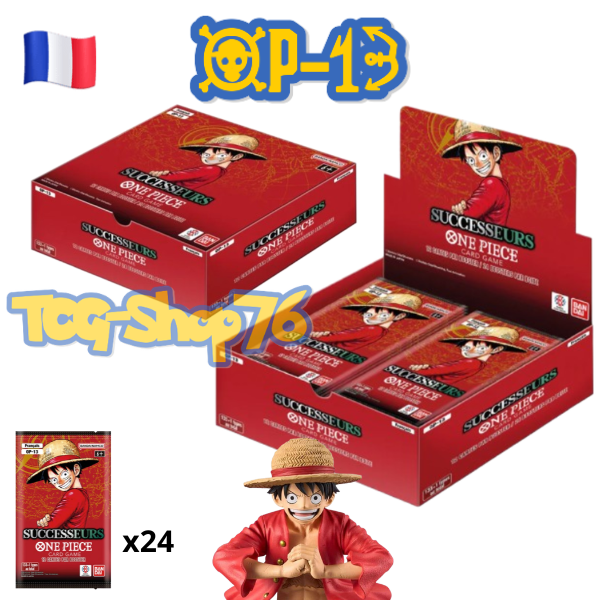 One Piece Card Game OP-13 Successeurs – Display 24 Boosters (FR)