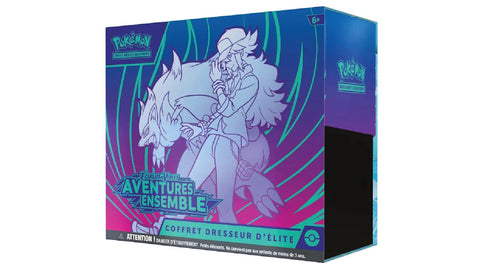 Coffret Dresseur d’Élite Pokémon – Aventure Ensemble (FR) — EV9 — 9 boosters + promo + accessoires — Neuf & scellé