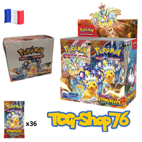 Display Pokémon (FR) — Étincelle Déferlante — 36 Boosters — Neuf & Scellé