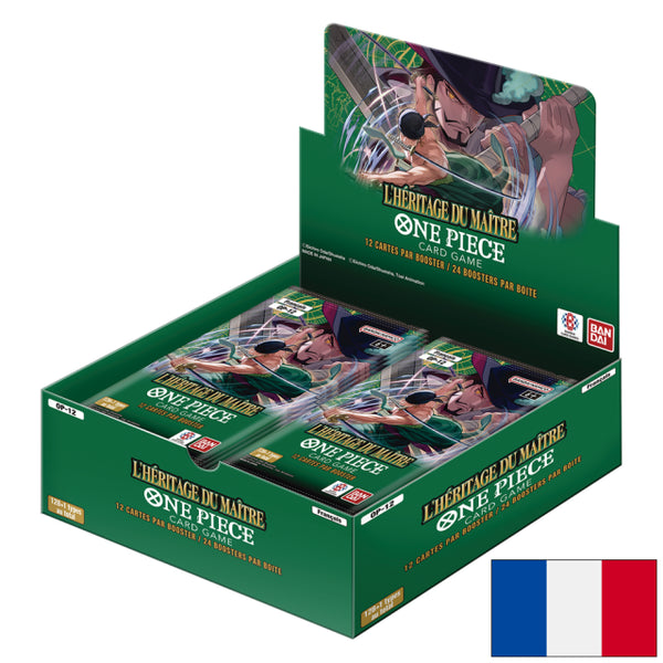 One Piece Card Game OP-12 L’Héritage du Maître – Display 24 Boosters (FR)